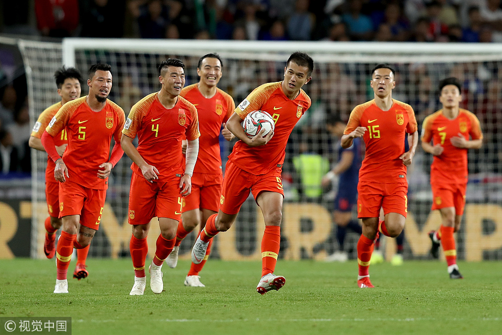 亚洲杯：中国队与泰国队的精彩回放