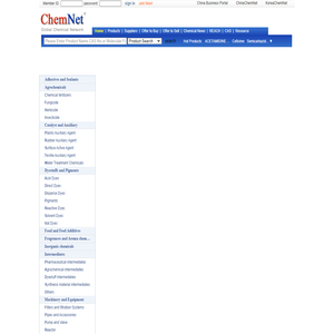 Global Chemical Network - Chemicals Trading Platform for Chemical Suppliers and Chemical Buyers - ChemNet